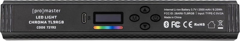 ProMaster Chroma TL9RGB 9" Tube LED Light, (Model 72192) - Image 1